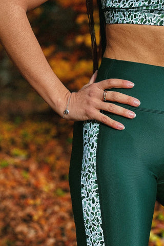 Legging sport femme FLY "Scotland" - Technique, respirant et taille haute, écoresponsable  avec poche zippée