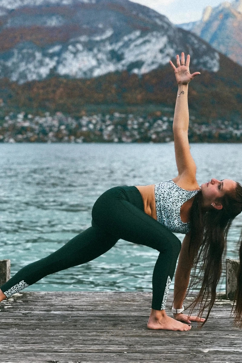 Brassière sport femme GAYA "Scotland" – maintien modéré, confort et style, écoresponsable