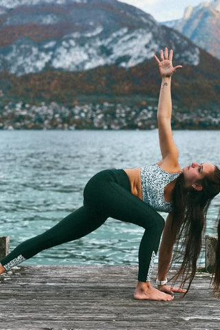 Brassière sport femme GAYA "Scotland" – maintien modéré, confort et style, écoresponsable