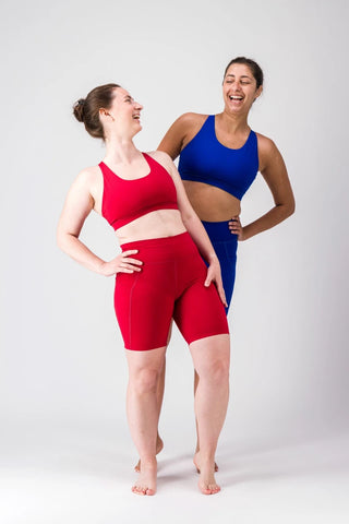 Brassière sport femme PHOENIX "La Lumineuse" – maintien, dos croisé et matière respirante