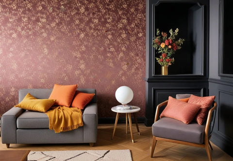 Lampe à poser Isabelle – Globe en opaline vintage &amp; base en marbre