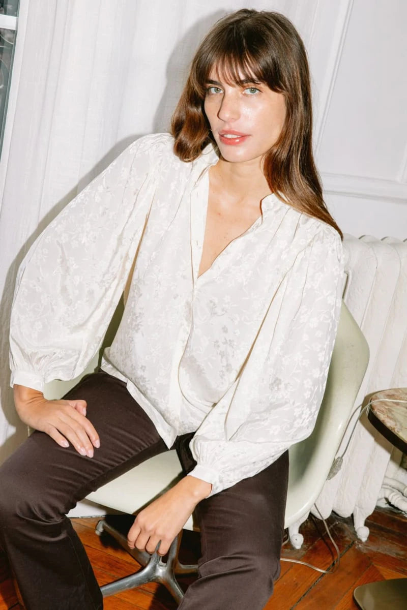 Blouse Hortensia écru