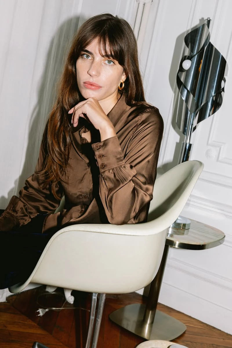 Chemise Kauri marron