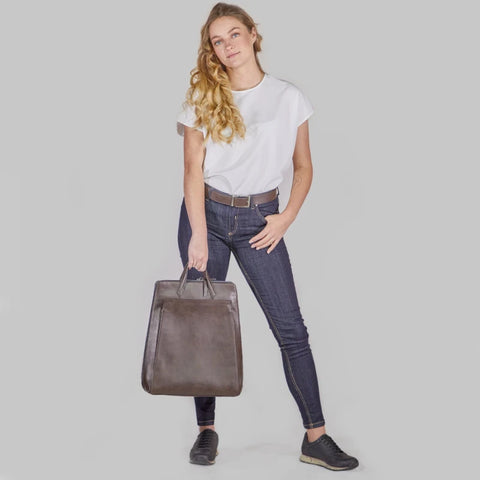 Urban laptop backpack - Brown