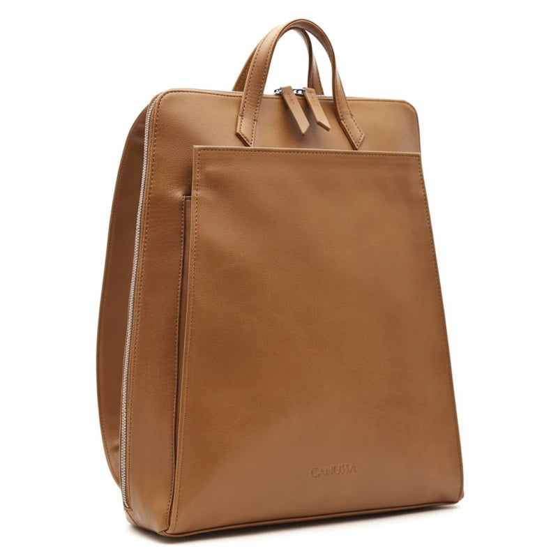 Urban laptop backpack - Camel