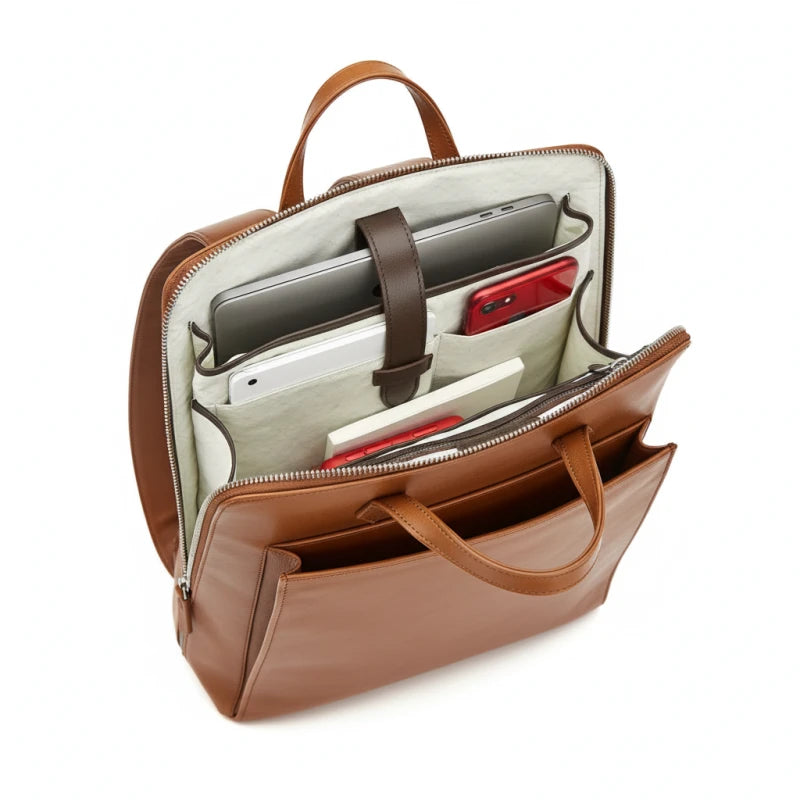 Urban laptop backpack - Camel