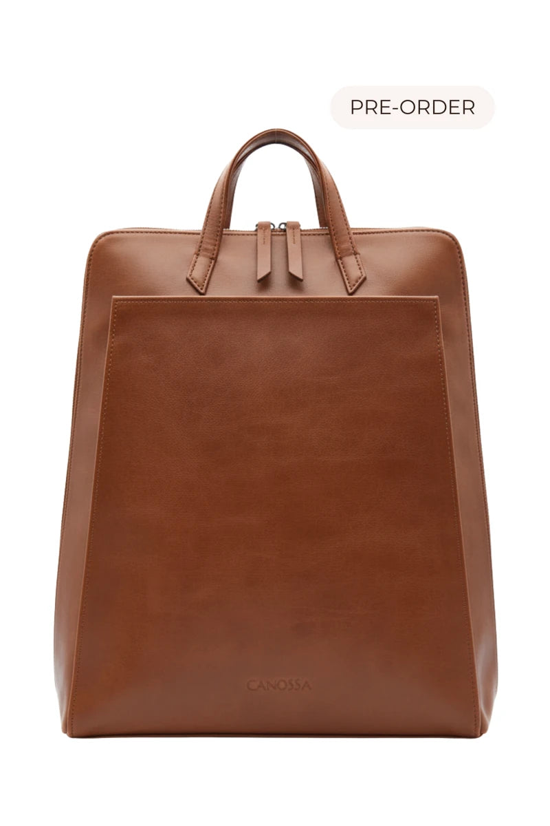 Urban laptop backpack - Hazelnut