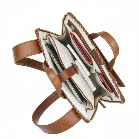 Urban laptop backpack - Hazelnut