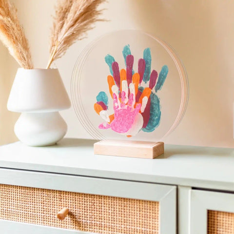 Kit Empreintes de mains pour 5 – Support Rectangulaire