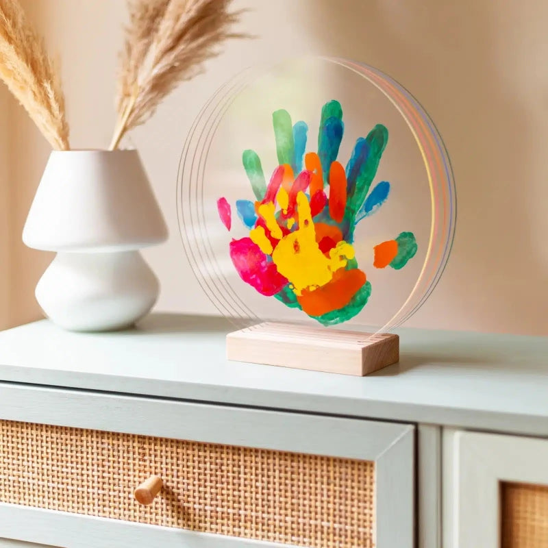 Kit Empreintes de mains pour 5 – Support Rectangulaire