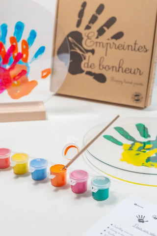 Kit Empreintes de mains pour 5 – Support Rectangulaire