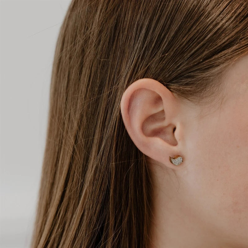 Boucles d'oreilles pailletées - Oiseaux