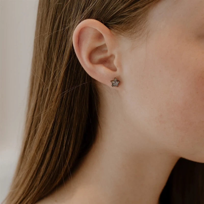 Boucles d'oreilles pailletées - Etoiles
