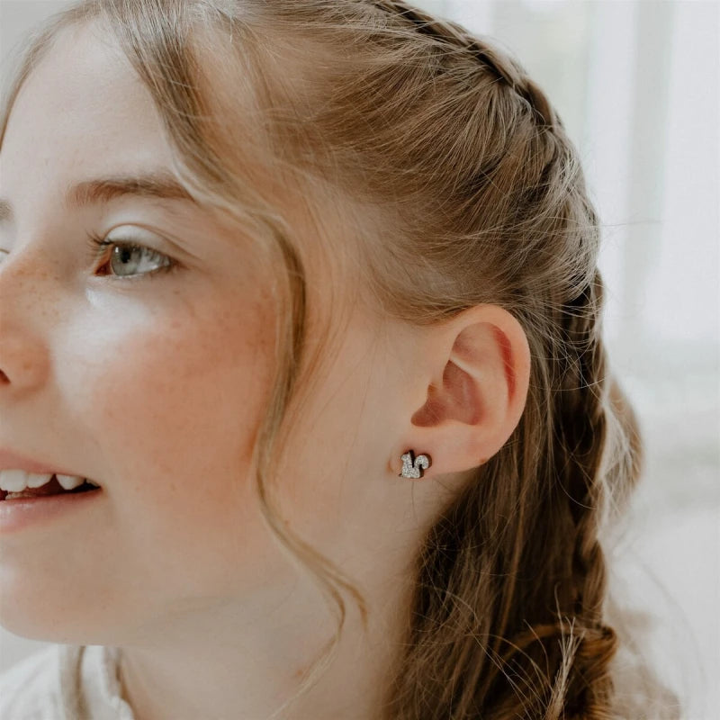Boucles d'oreilles pailletées - Ecureuils