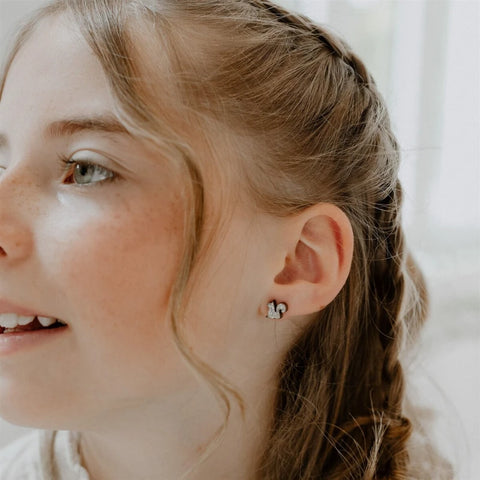 Boucles d'oreilles pailletées - Ecureuils