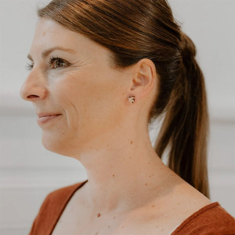 Boucles d'oreilles en bois - Hirondelles