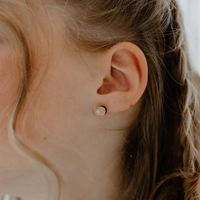 Boucles d'oreilles en bois - Hérissons