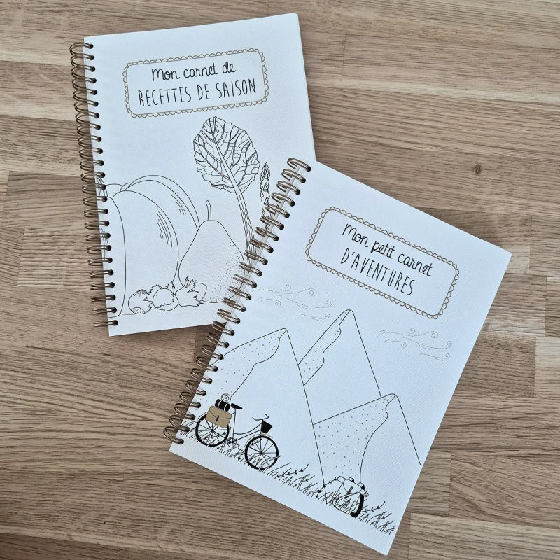 Carnet de recettes de saison - A5