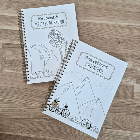 Carnet de recettes de saison - A5