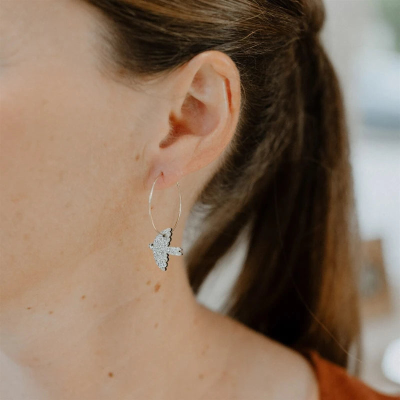 Créoles pailletées - Colombes