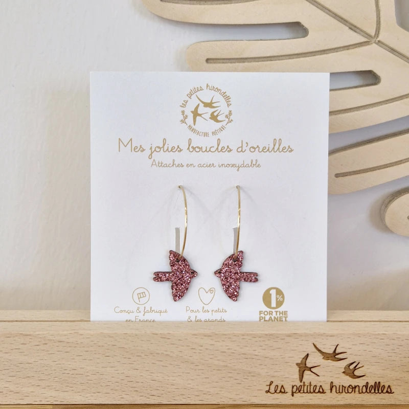 Créoles pailletées - Colombes