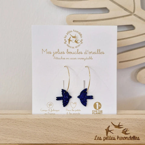 Créoles pailletées - Colombes