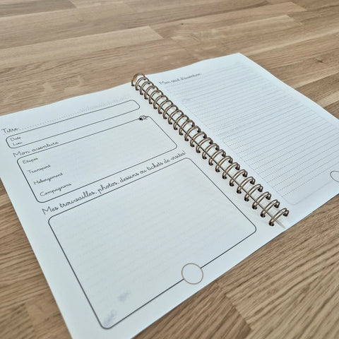 Carnet d'aventures - A5