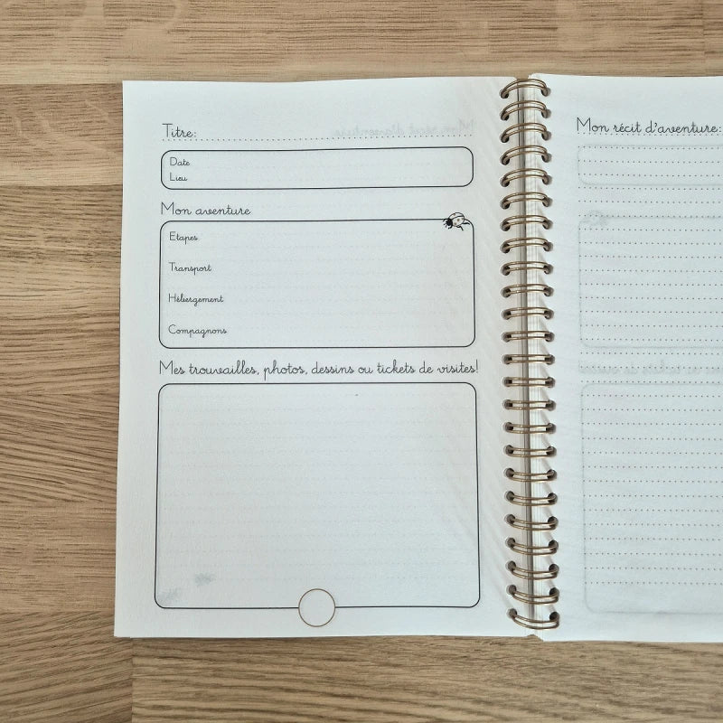 Carnet d'aventures - A5