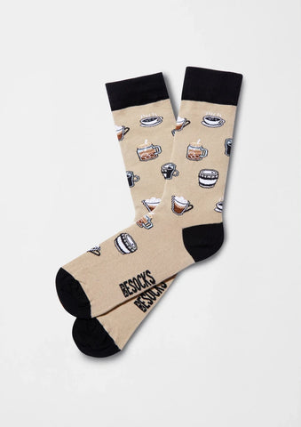 Chaussettes en coton - BeCoffee Beige