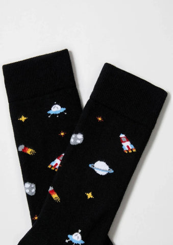 Chaussettes en coton - BeSpace Noir