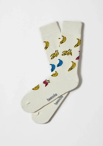 Chaussettes en coton - BeBanana Blanc