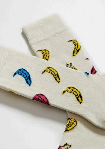 Chaussettes en coton - BeBanana Blanc