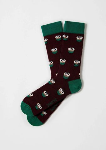 Chaussettes en coton - BeOwl Bordeaux