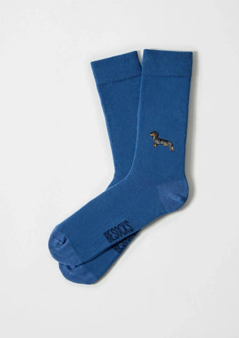 Chaussettes en coton - BeTeckel Bleu