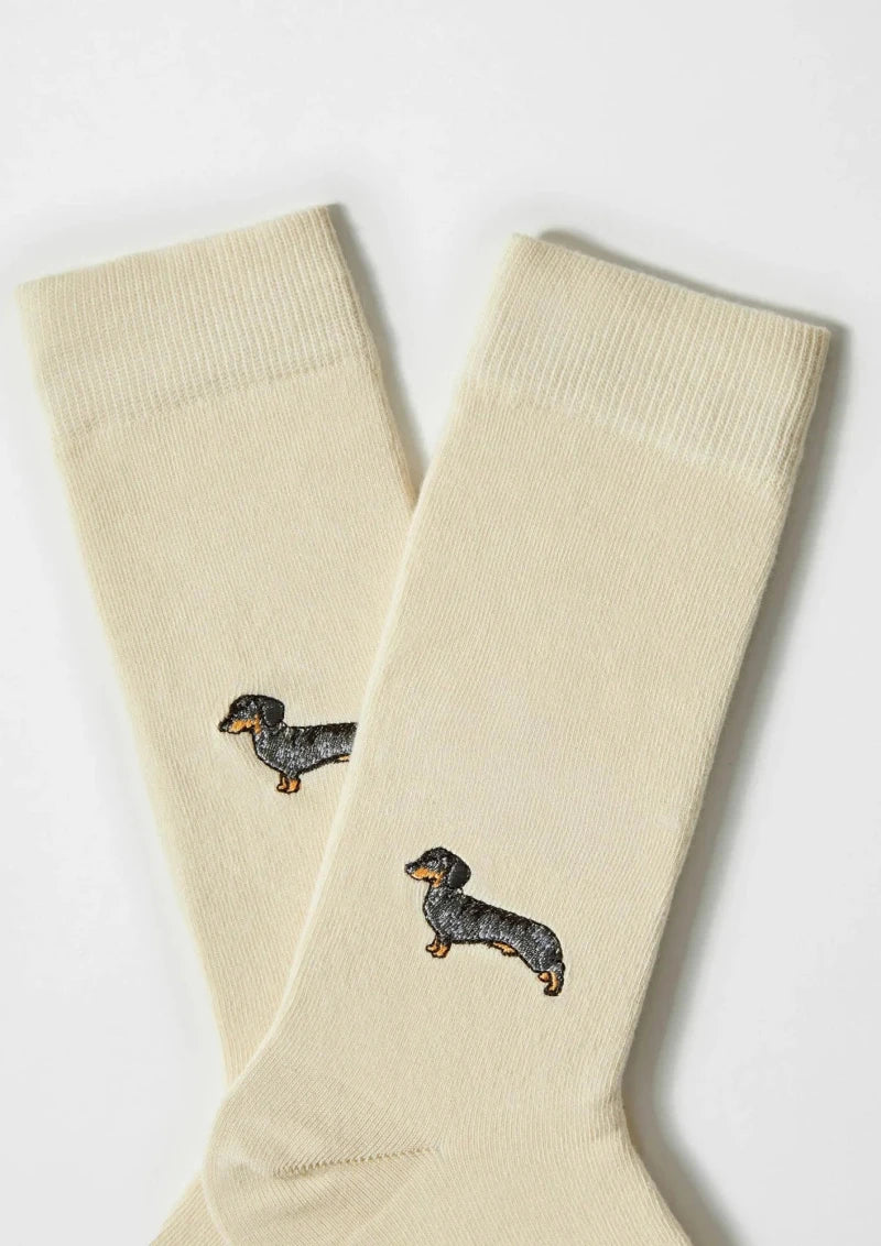 Chaussettes en coton - BeTeckel Beige