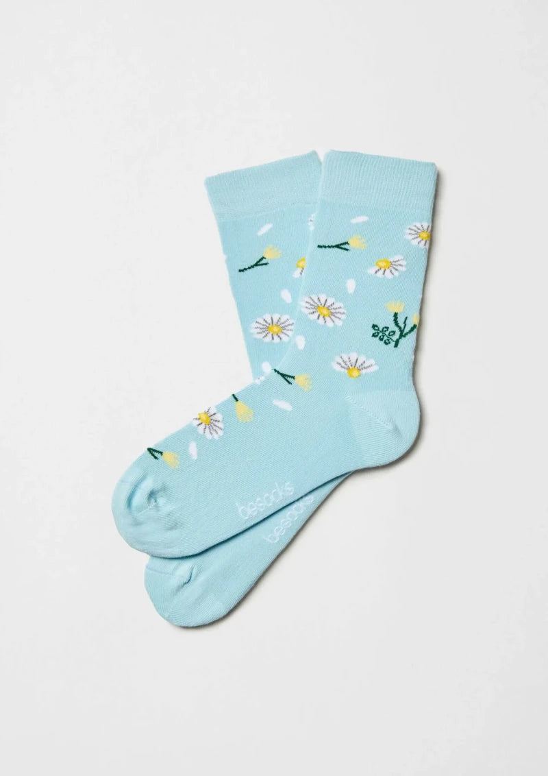 Chaussettes en coton - BeDaisy Bleu