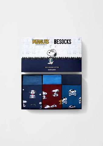 Pack de chaussettes en coton - SnoopyBlue
