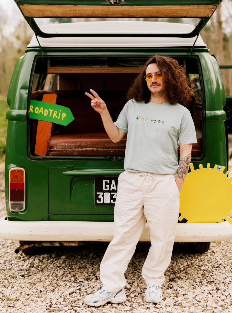 T-shirt en coton bio - Roadtrip
