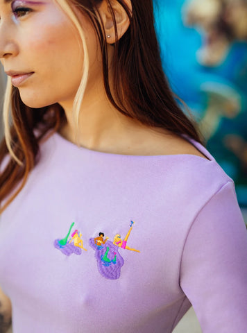 T-shirt en coton bio - Gang de dinos Badass