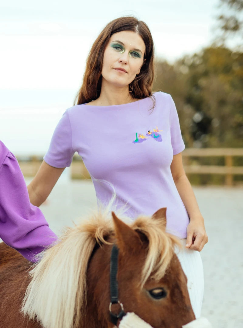 T-shirt en coton bio - Gang de dinos Badass