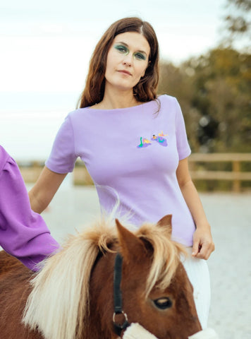 T-shirt en coton bio - Gang de dinos Badass