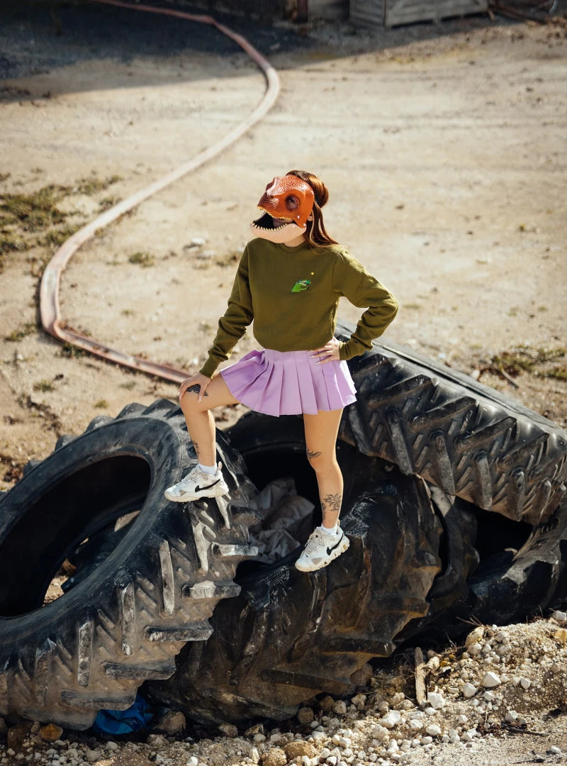 Sweat unisexe en coton bio – Dino Apéro