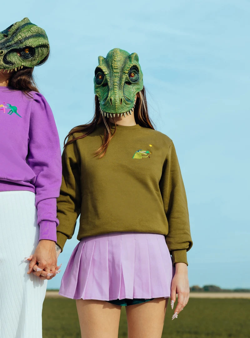 Sweat unisexe en coton bio – Dino Apéro