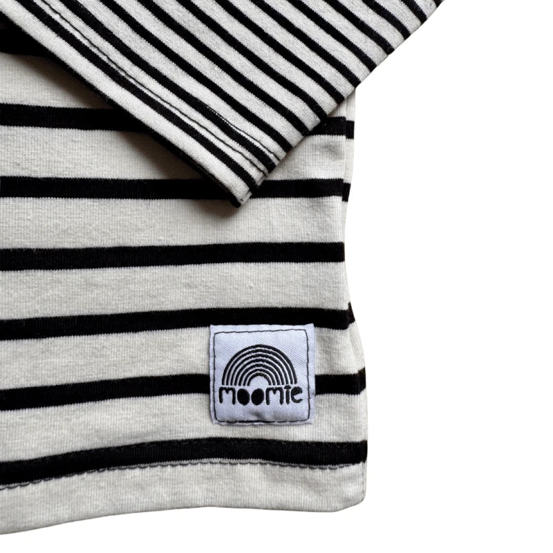 Tshirt Manches longues double rayures - Moomie
