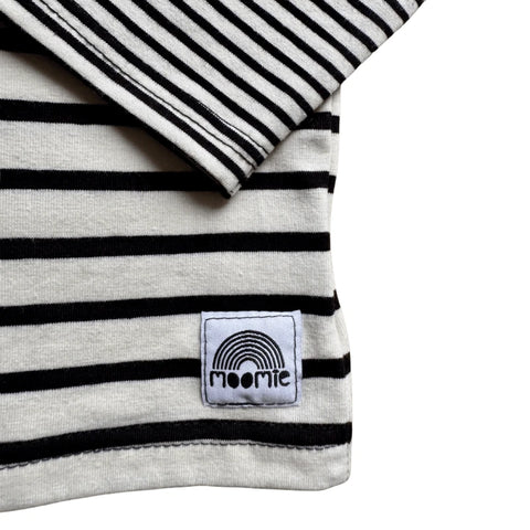 Tshirt Manches longues double rayures - Moomie