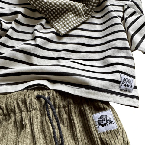 Pantalon velours kaki - Moomie