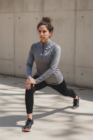 Pack "L'Endurante" Orion - T-shirt manches longues et legging long noir