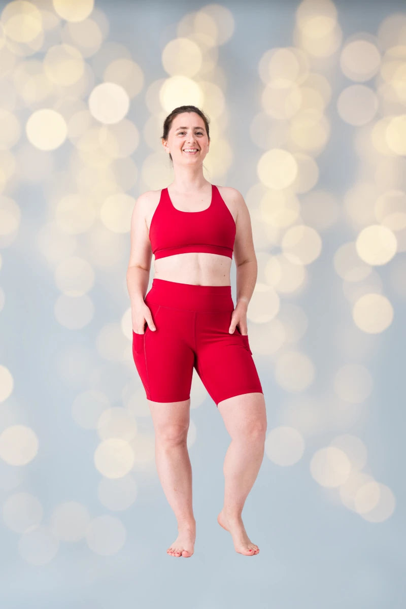 Pack Noël - La Lumineuse Rouge - Brassière et short