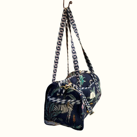 Sac de voyage matelassé "Midnight safari"