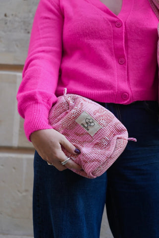 Trousse de toilette "Pinky life of a tiger"